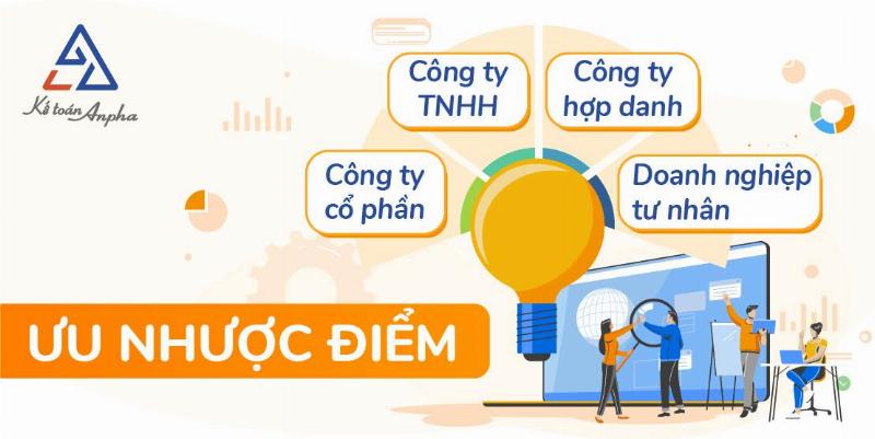 Bang so sanh uu nhuoc diem cong ty co phan va tnhh chi tiet